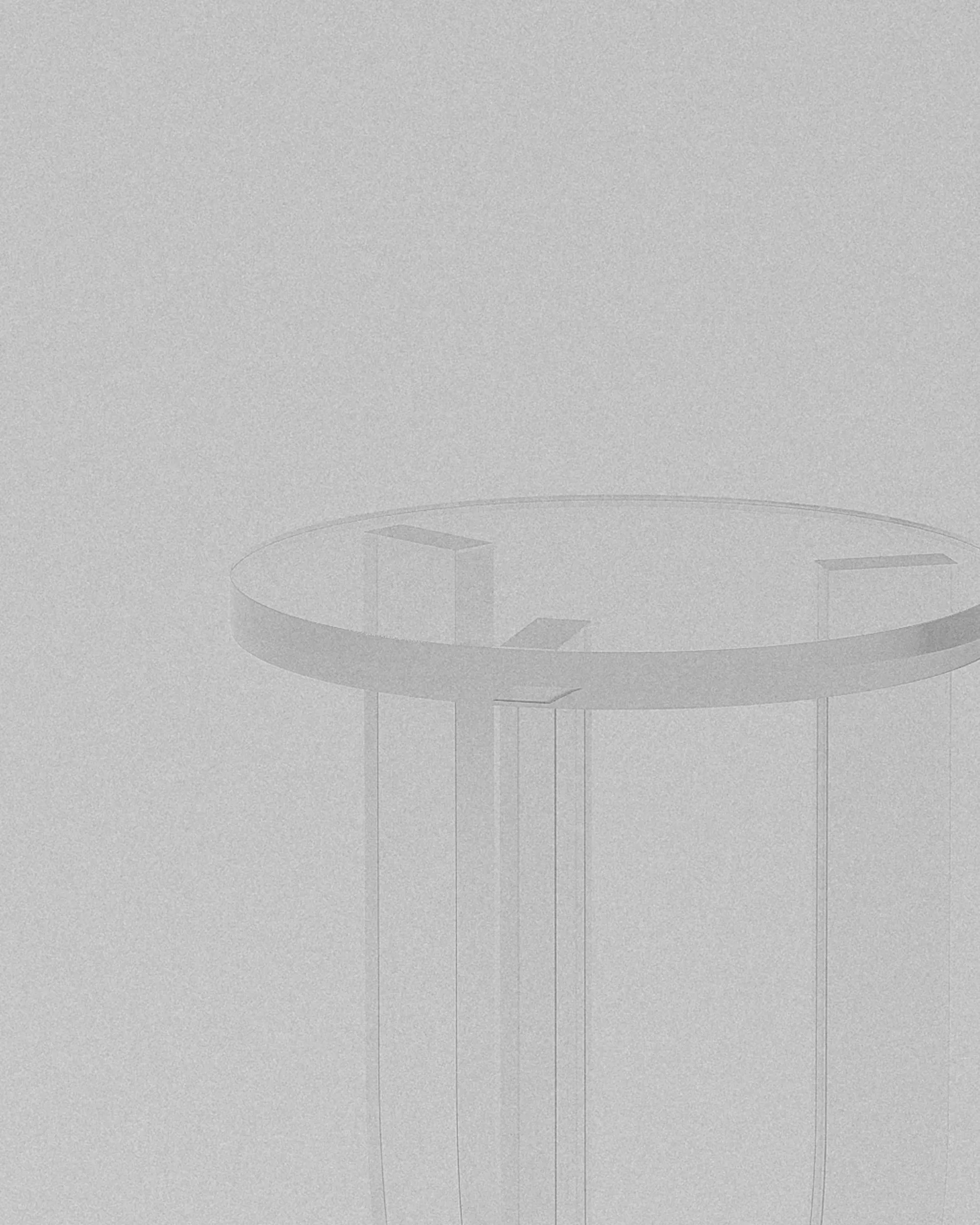 Annie – Acrylic End Table by MUÑIZ | Miami