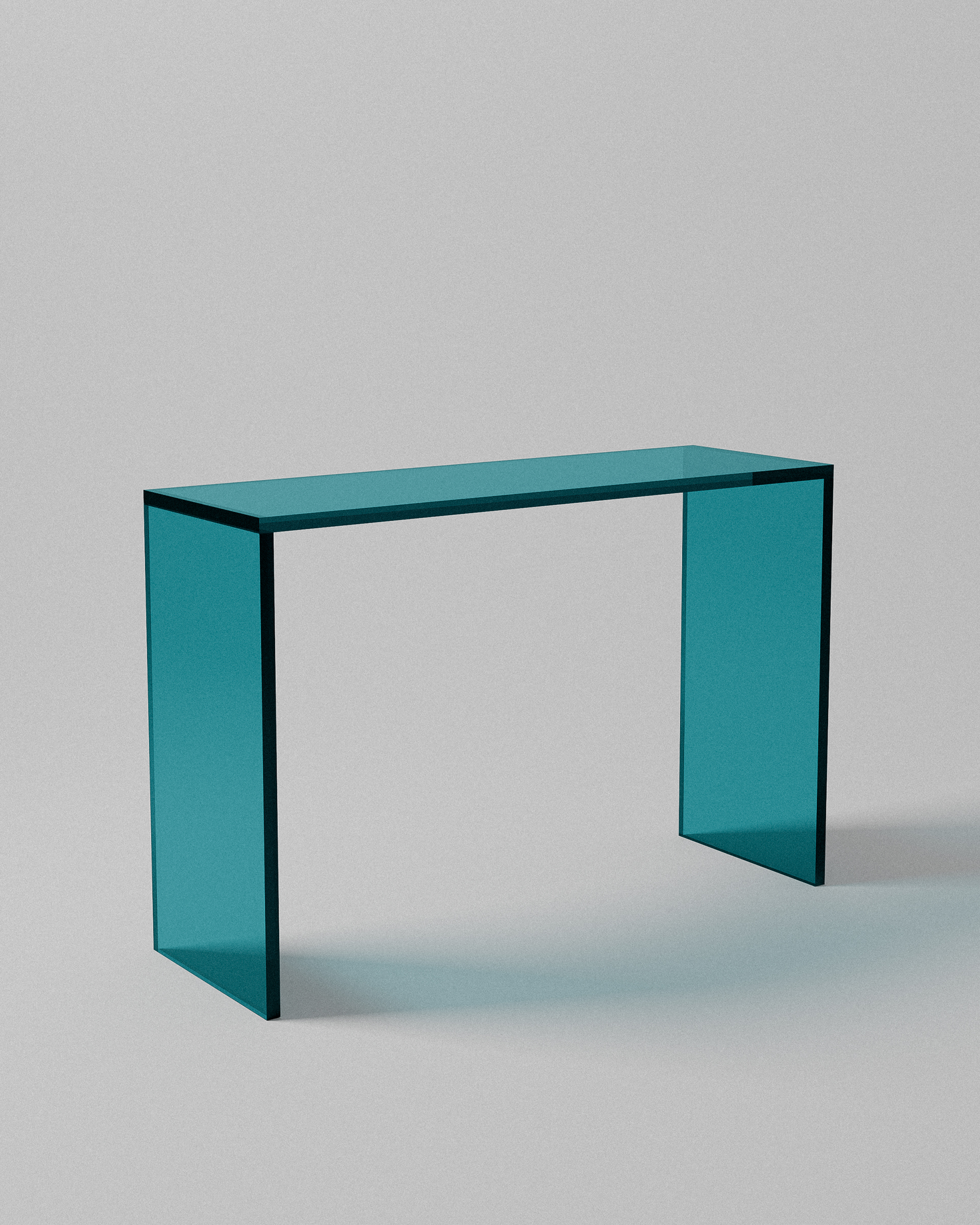 Colorburst – Vibrant Lucite Console | MUÑIZ
