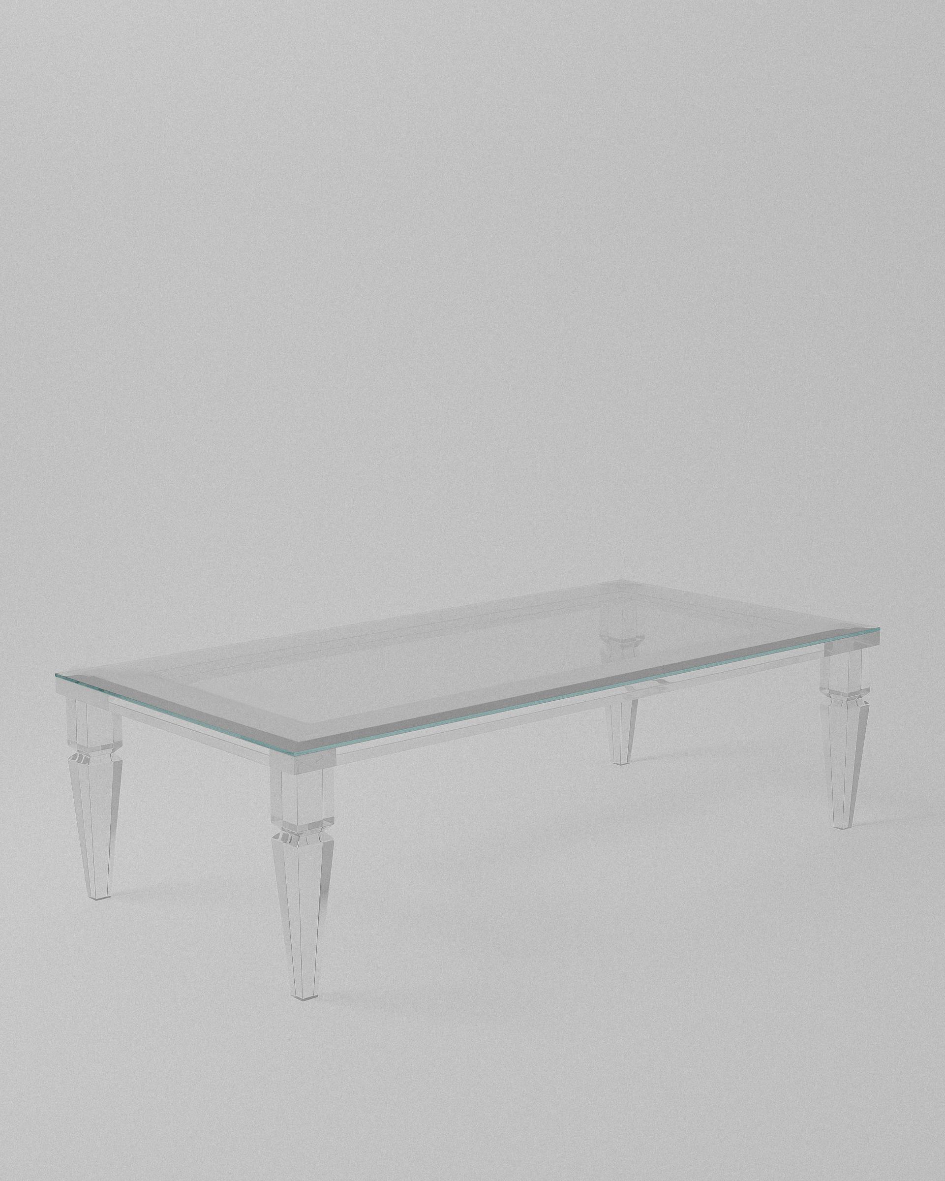 Andora – Acrylic Coffee Table by MUÑIZ | Miami