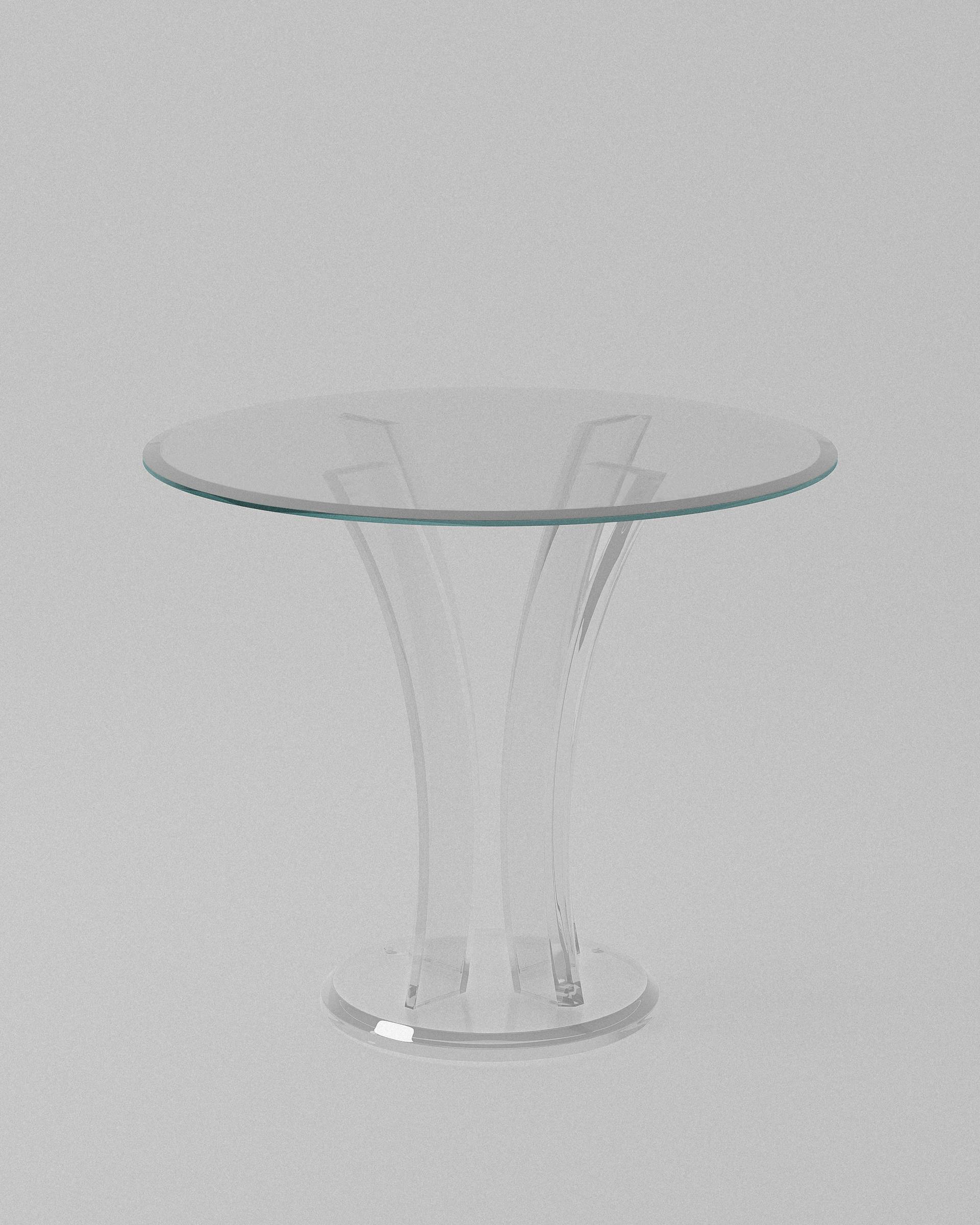 Echo – Acrylic End Table by MUÑIZ | Miami