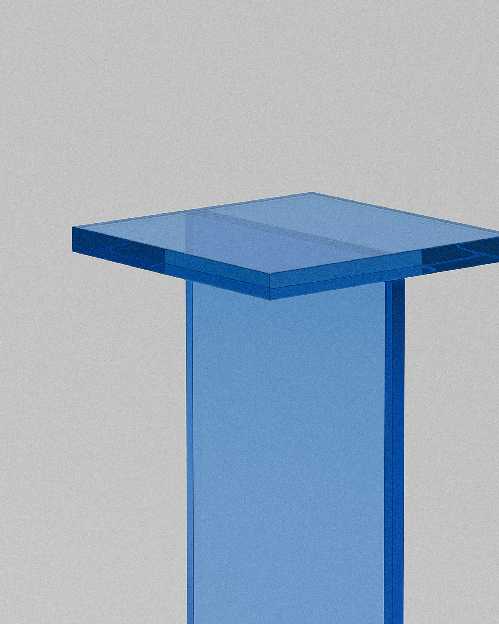 I-Beam – Acrylic End Table by MUÑIZ | Miami